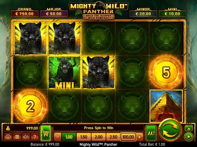 Mighty Wild Panther Дикая пантера в породном ряду витрины Кэт